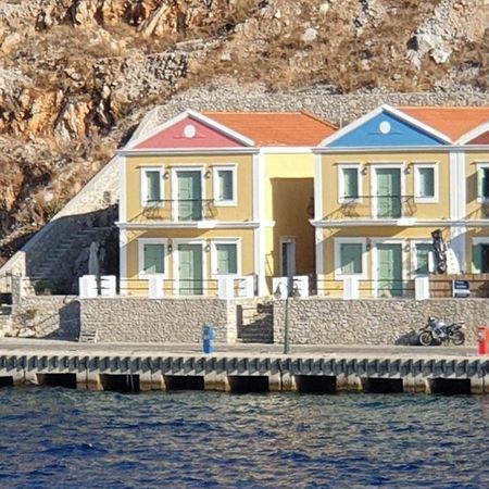 Villas Danezis - New Marina , Symi Exteriör bild