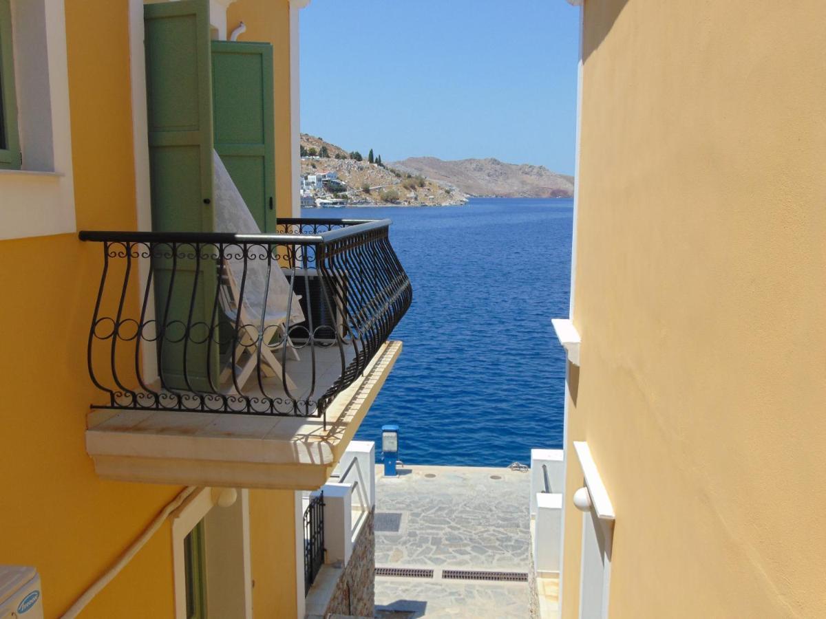 Villas Danezis - New Marina , Symi Exteriör bild