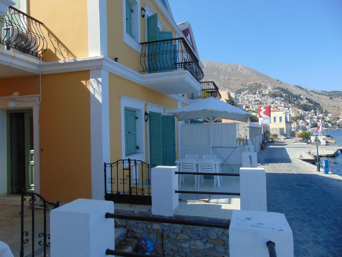 Villas Danezis - New Marina , Symi Exteriör bild