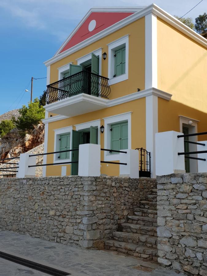 Villas Danezis - New Marina , Symi Exteriör bild