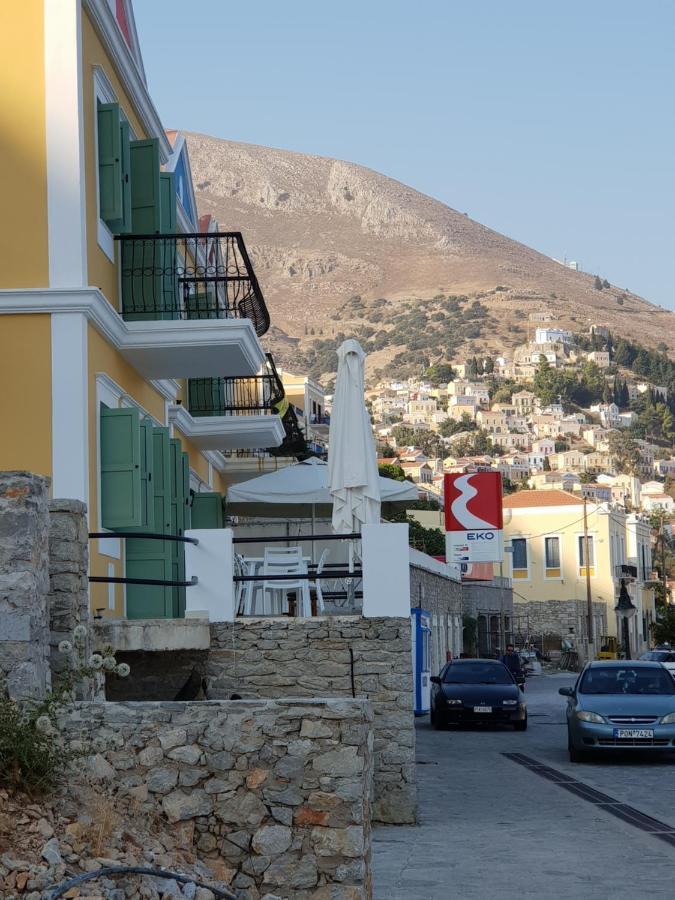 Villas Danezis - New Marina , Symi Exteriör bild