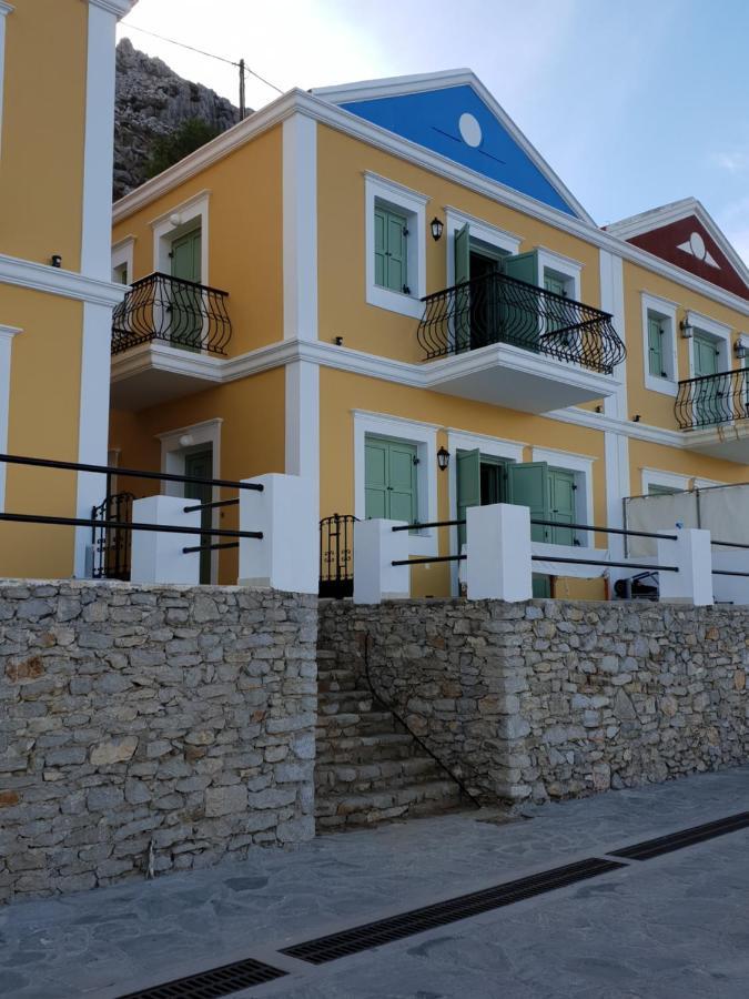 Villas Danezis - New Marina , Symi Exteriör bild